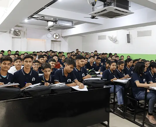 Matrix Institute Sikar botany classroom where NEET UG 2026 students attend focused biology preparation