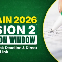 JEE Main 2026 Session 2 Correction Window